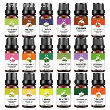 Conjunto de óleo essencial de grau terapêutico 18pcs x10ml